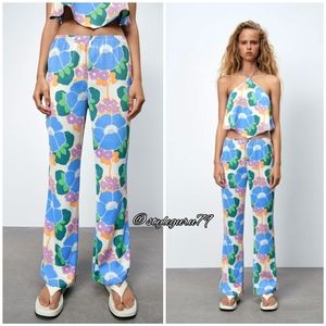 NWT, ZARA, Printed Trousers